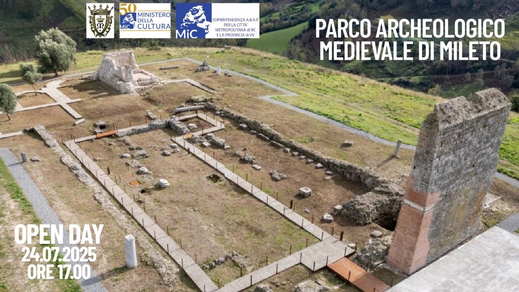 OPEN DAY 24/7/2025 – Parco archeologico medievale di Mileto Antica