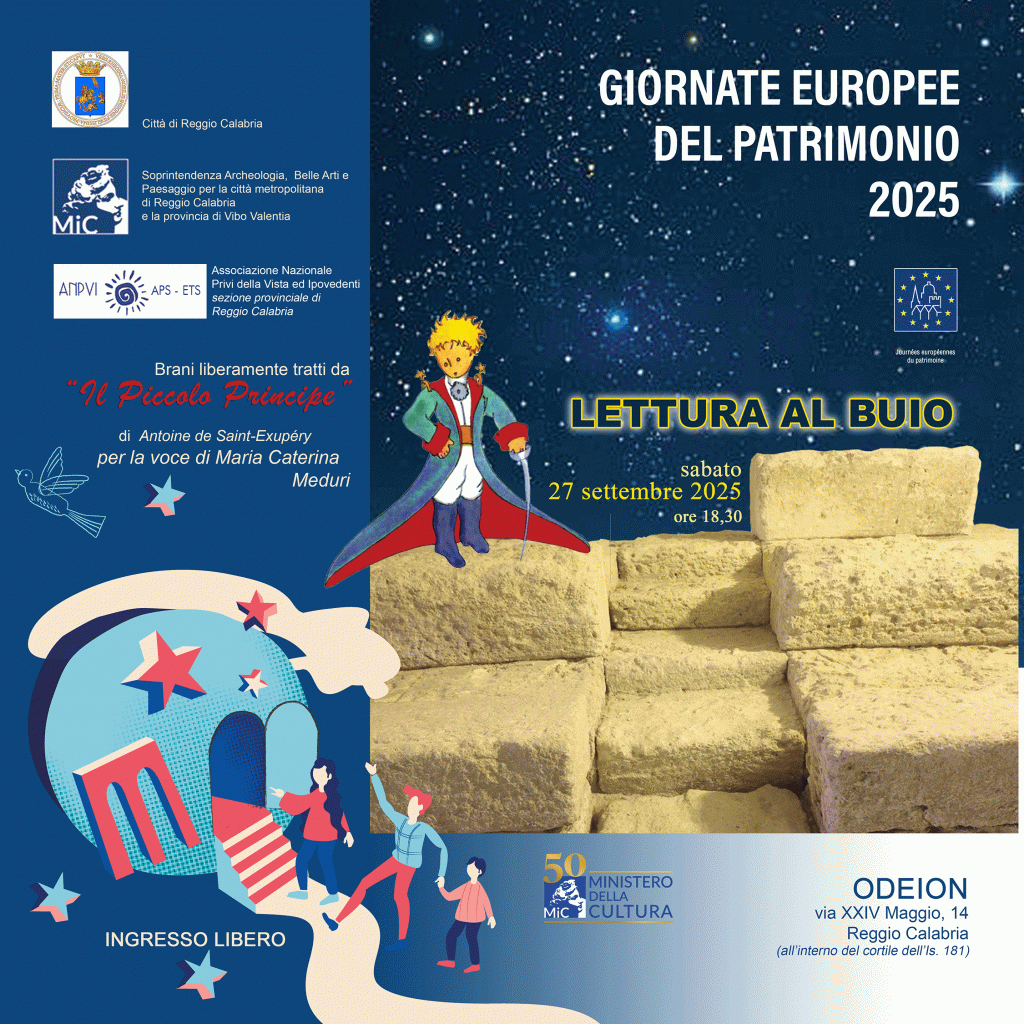 Giornate Europee del Patrimonio – Sabato 27 e Domenica 28 Settembre