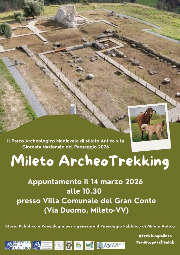 Archeo trekking a Mileto Antica Storia Pubblica e Paesologia per rigenerare il Paesaggio Pubblico di Mileto Antica – 14 Marzo