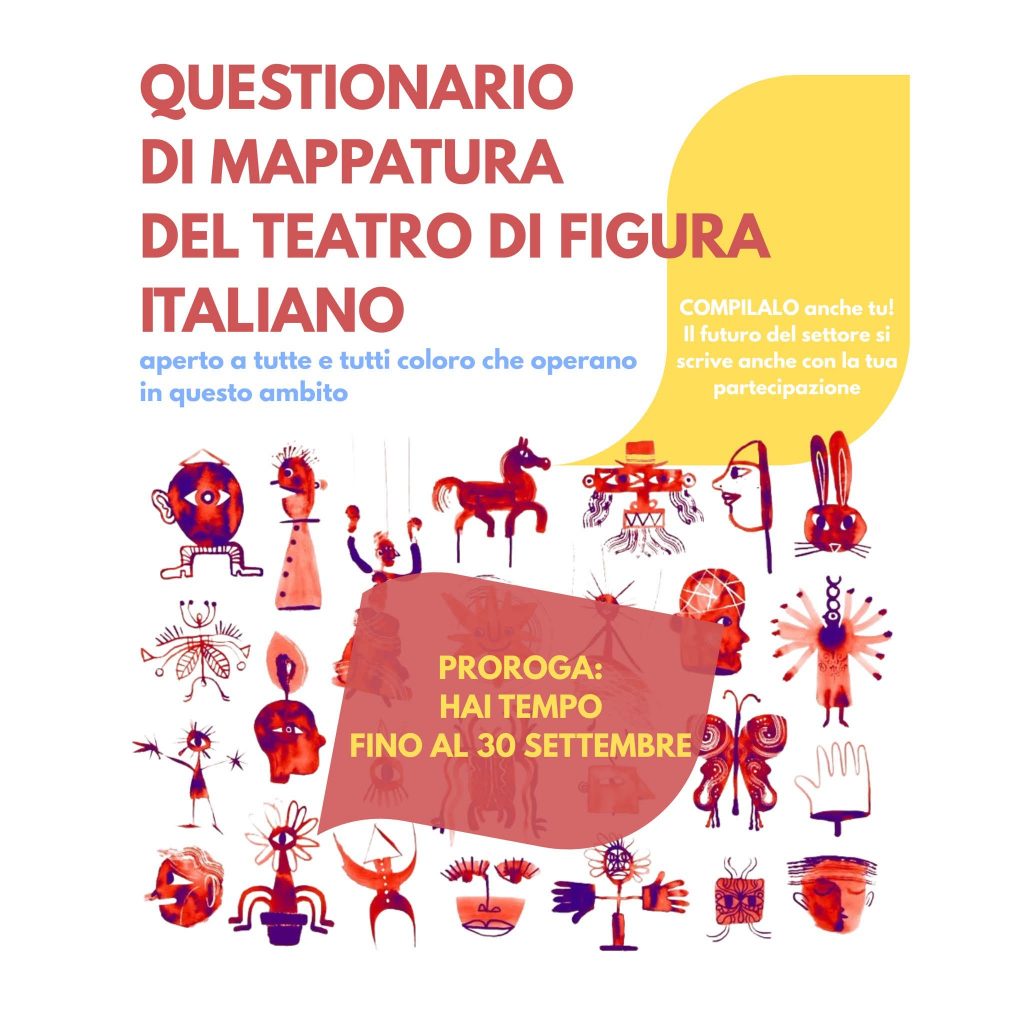 QUESTIONARIO DI MAPPATURA DEL TEATRO DI FIGURA ITALIANO (Roma il 18 e il 19 marzo 2027)