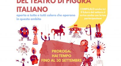 QUESTIONARIO DI MAPPATURA DEL TEATRO DI FIGURA ITALIANO (Roma il 18 e il 19 marzo 2027)